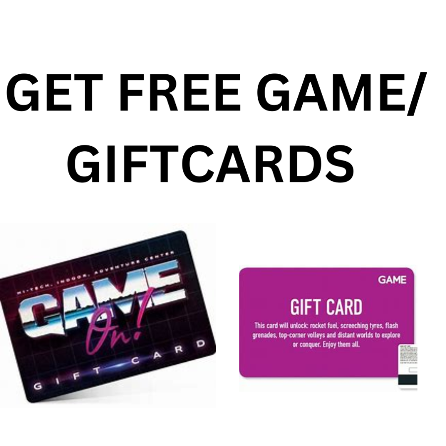 O GET FREE GAME/ GIFTCARDS