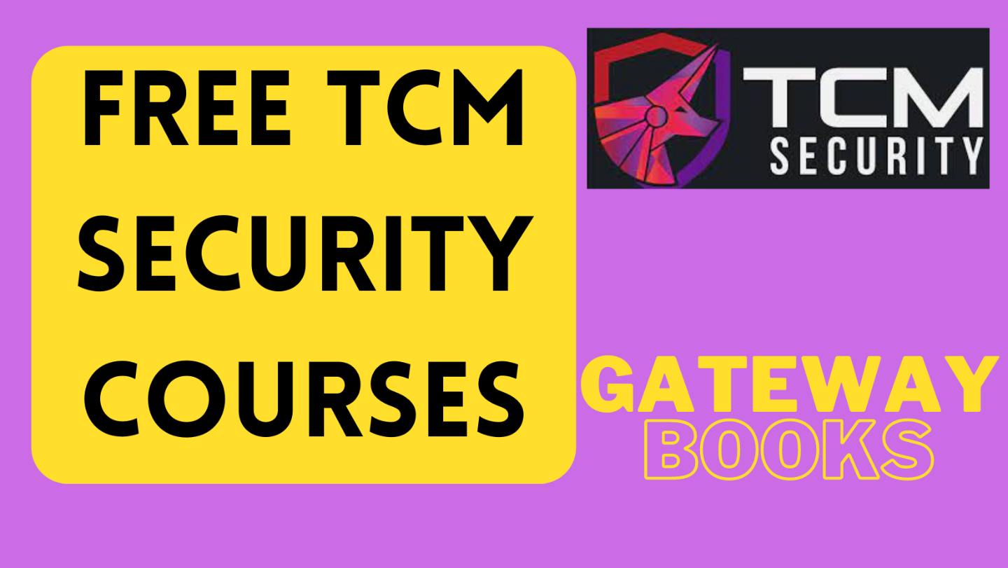Free TCM Security Courses