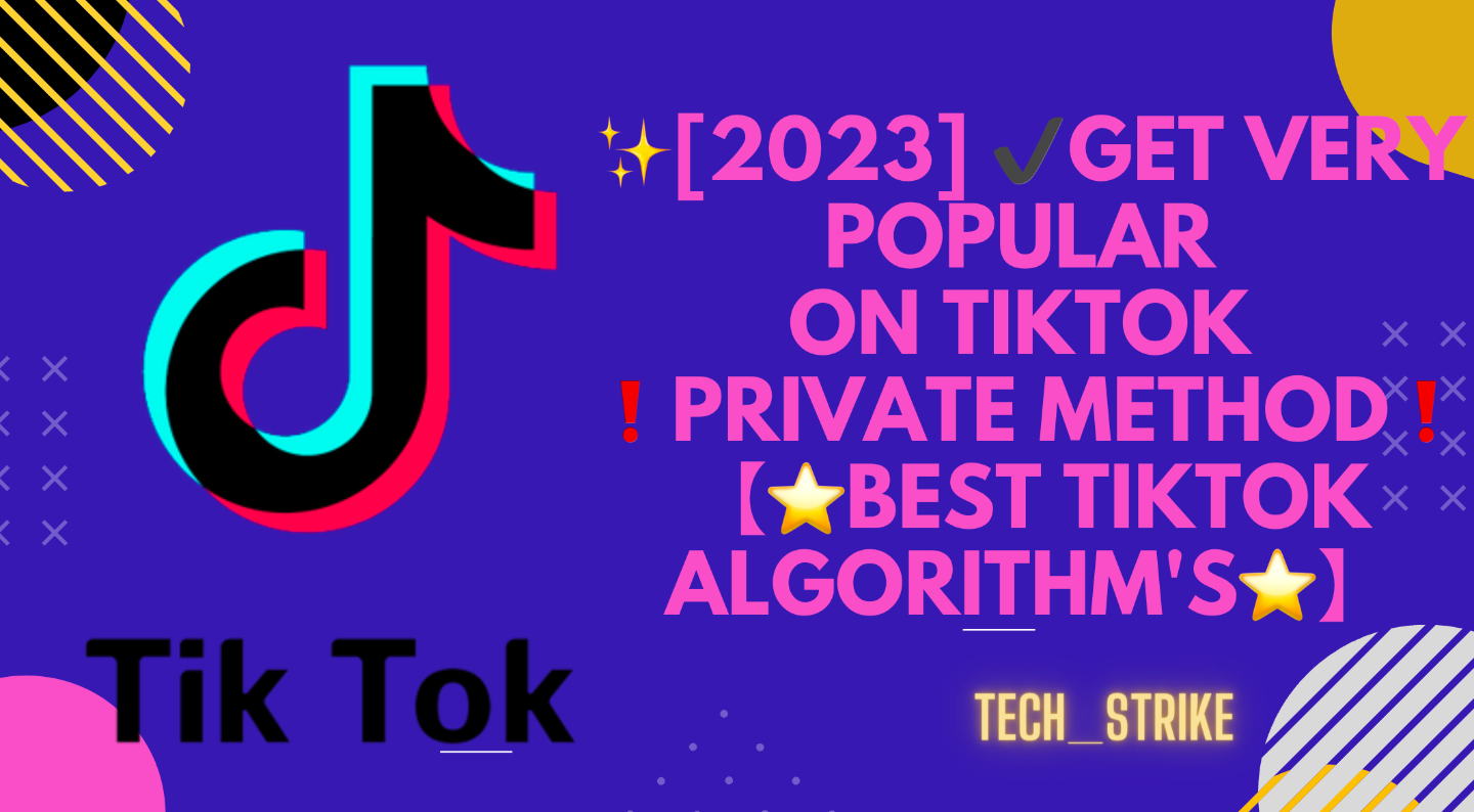 Grow/Propular Insane on TikTok [Algorithm Cracked]