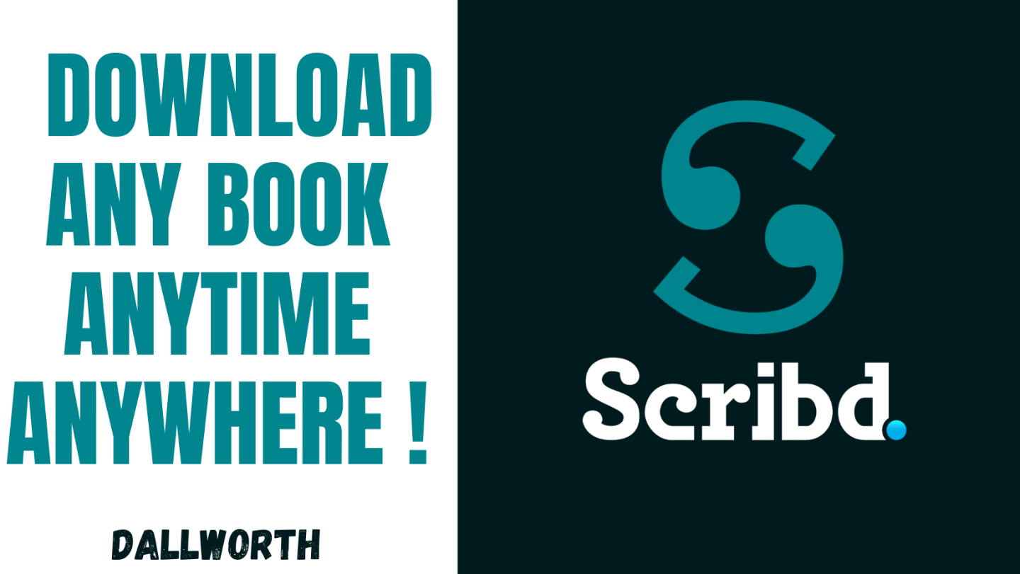 Scribd- Download Any Book Anytime Anywhere !