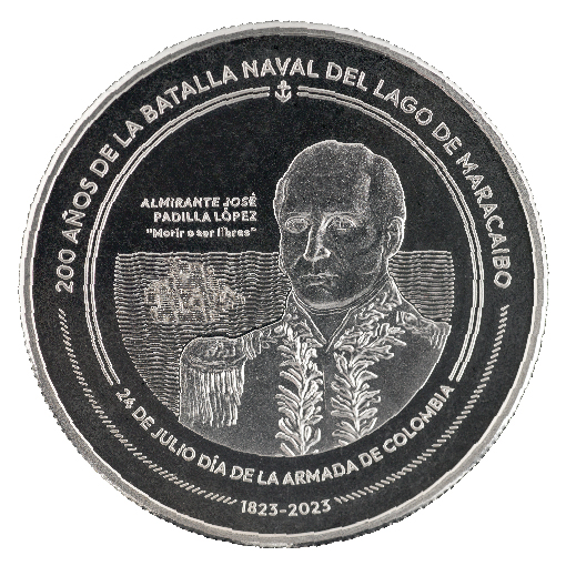 Commemorative coin of the Naval Battle of Lake Mcbo