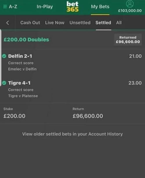 800 Odds Fixed Correct Scores Available 100%