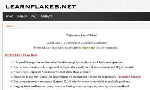 LearnFlakes Torrent Tracker Invite