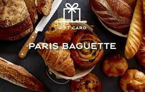 parisbaguette gift card 100$