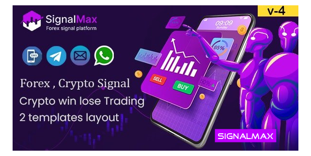 Forex and Cryptocurrency Trading Signal Php Script
