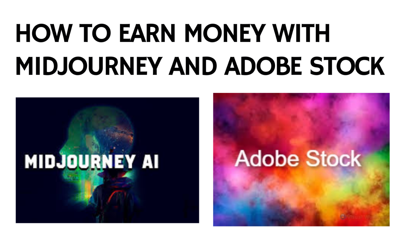 HOW TO EARN MONEY WITH MIDJOURNEY AND ADOBE STOCK