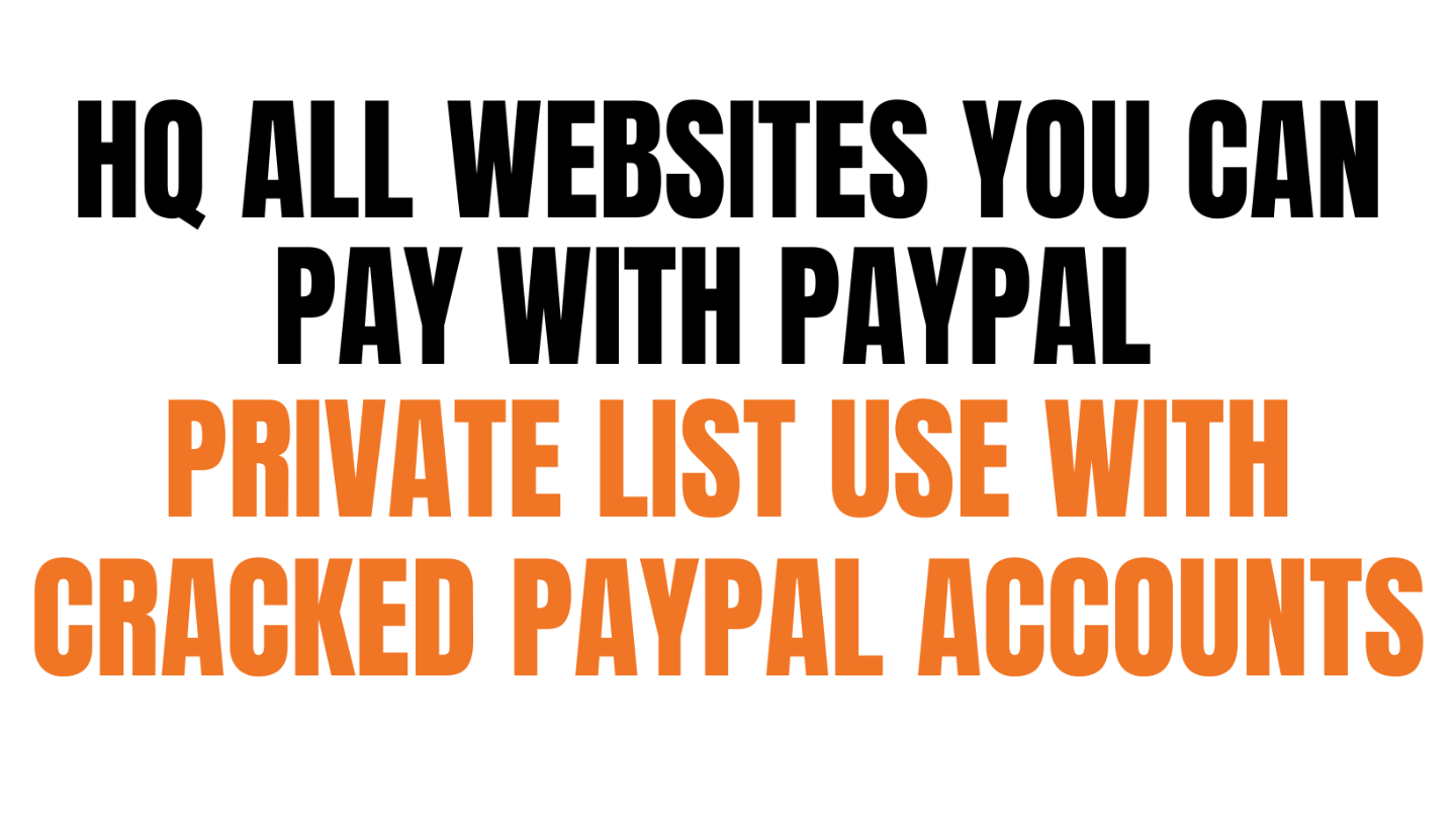 HQ ALL SITES YOU CAN PAY WITH