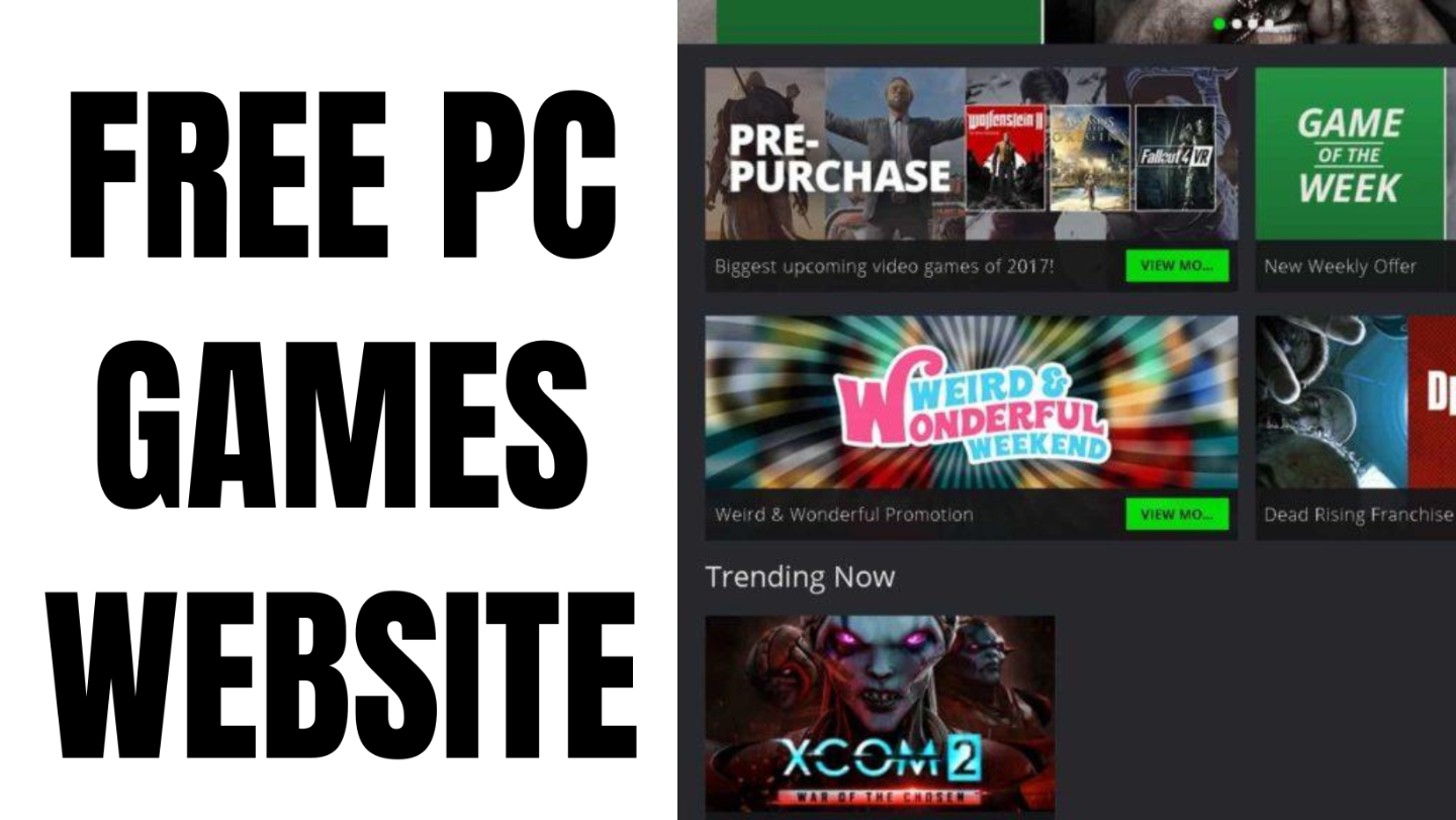 FREE PC GAMES WEBSITE