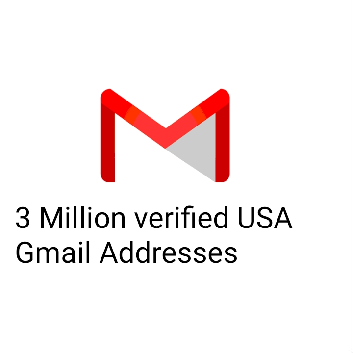 3 Million USA Gmail Addresses For Target Marketing