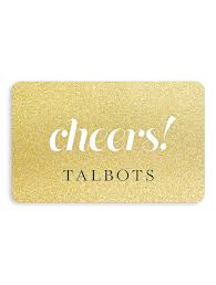 talbots E Gift Card 100$