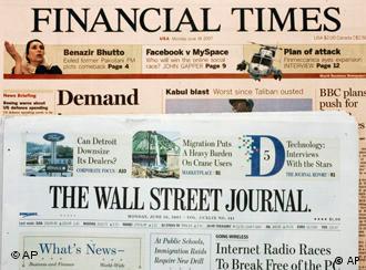 Finance news accounts pack (WSJ, FT, IBD, Economist)