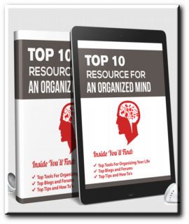 Top 10 Resources For An Organized Mind
