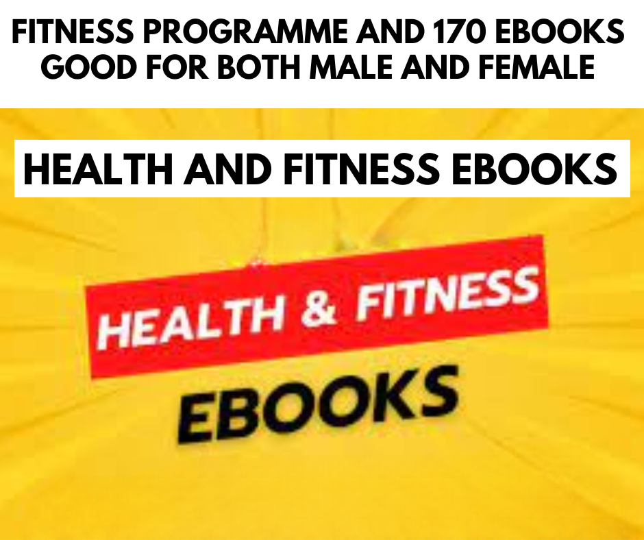 GDrive: FITNESS PROGRAMME AND 170 EBOOKS FOR HEALTH