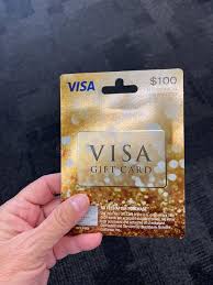 Get your Visa Gift cards with $100 balance