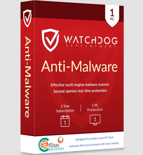 Watchdog Anti-Malware Key (1 Year / 1 PC)