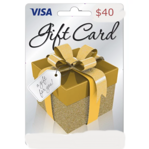 [E-Book] $40 PHYSICAL VISA GIFT CARDS