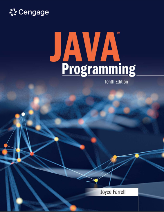 Java Programming 10th Edition