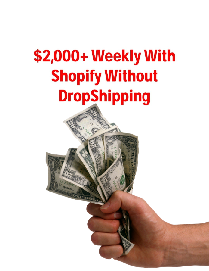 2,000$ WITH SHOPIFY WITHOUT DROPSHIPPING