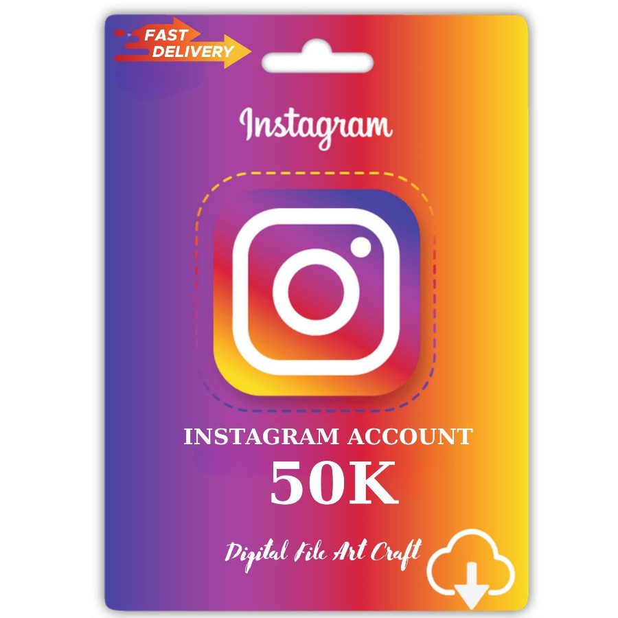 Instagram Account 50K