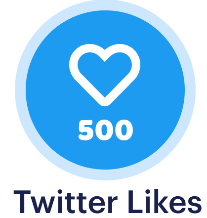 500 Twitter Likes ⭐️HIGH QUALITY⭐