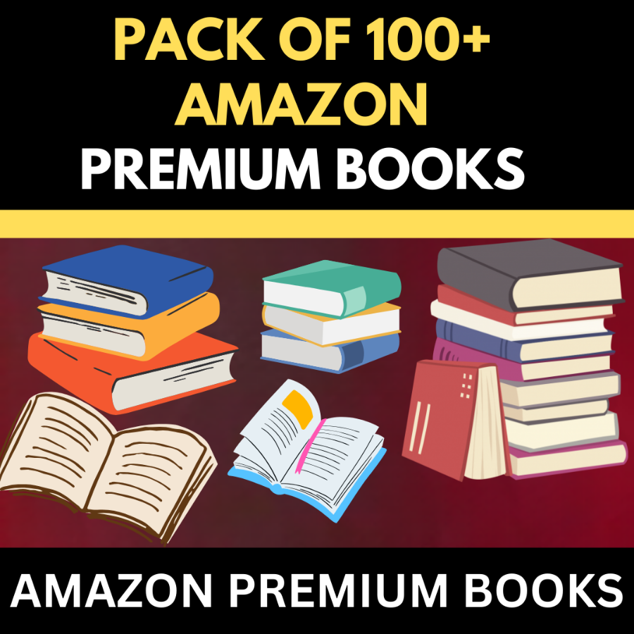 PACK OF 100+ AMAZON PREMIUM BOOKS,  VERY LOW PRICE
