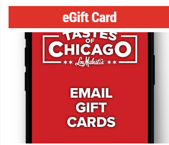 Tastes of Chicago Gift Card $200