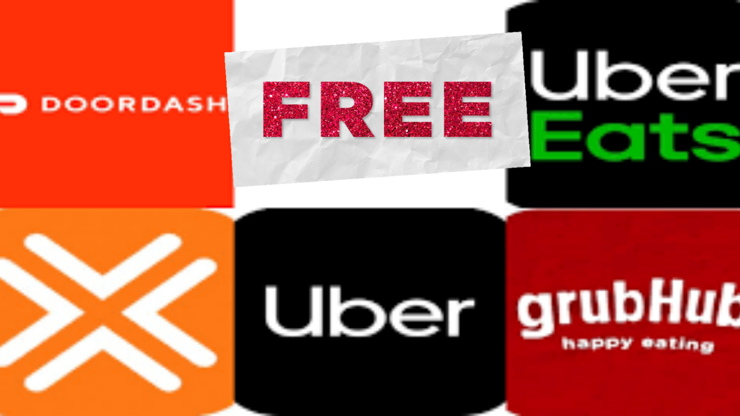 FREE Food Forever - Uber Eats / Doordash / Grubhub